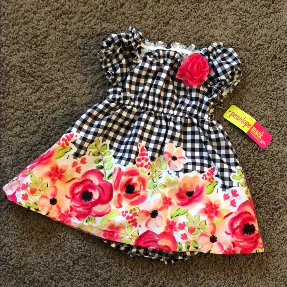 BABY Checkered Dress